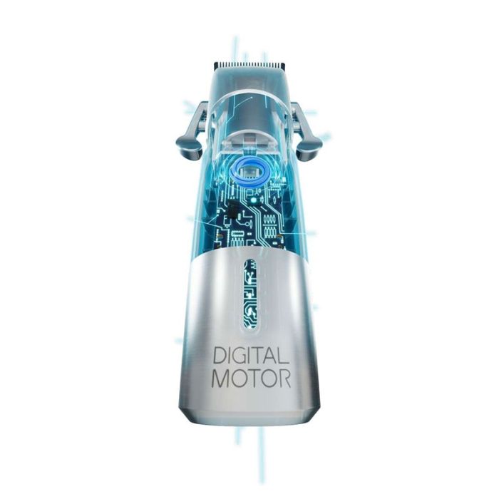 Gamma Più - Cyborg Metal Clipper Tagliacapelli da Taglio Motore Digitale