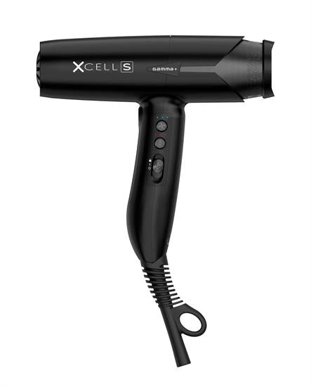 Gamma Più - Asciugacapelli Ultraleggero XCell S Matt Black